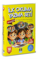 1.Sınıf Anetil İlk Okuma Yazma Seti (10 Kitap)Renkli Resimli Dik Temel Harlerle Hazırlanmıştır;Yeni Meb Müfredatına Uygun