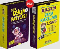 1. Sınıf Bilsem Zeka Kartları - 6-7 Yaş Zeka Oyun Kartları