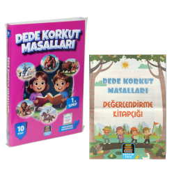 1. Sınıf Okuma Seti Dede Korkut Masalları 10 Kitap + Değerlendirme Kitapçığı İlaveli