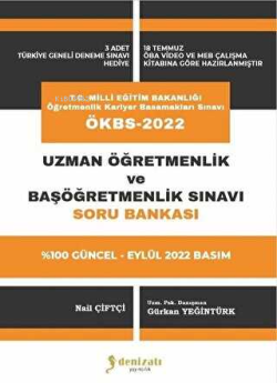 2022 MEB ÖKBS Uzman Öğretmenlik ve Başöğretmenlik Soru Bankası