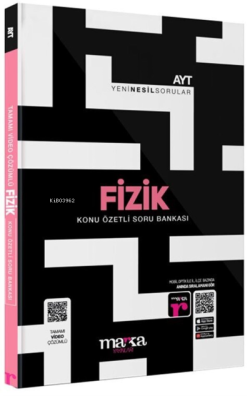 2023 AYT Fizik Konu Özetli Yeni Nesil Soru Bankası Tamamı Video Çözümlü Marka Yayınları