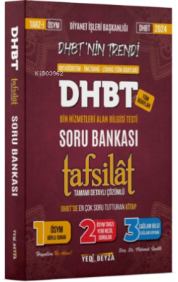 2024 DHBT Tafsilat Tamamı Çözümlü Soru Bankası