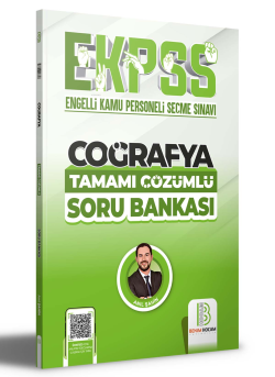 2024 EKPSS Coğrafya Tamamı Çözümlü Soru Bankası