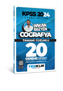 2024 KPSS Genel Kültür Hakan Bileyen ile Coğrafya Tamamı Çözümlü 20 Deneme