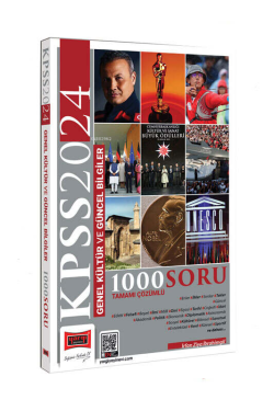 2024 KPSS Genel Kültür ve Güncel Bilgiler 1000 Tamamı Çözümlü Soru Bankası