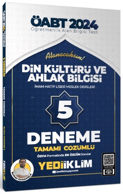 2024 Öabt Din Kültürü Ve Ahlak Bilgisi İmam-Hatip Lisesi Meslek Dersle