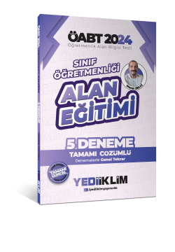 2024 ÖABT Sınıf Öğretmenliği Alan Eğitimi Tamamı Çözümlü 5 Deneme