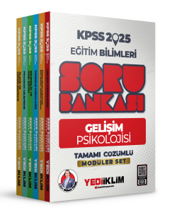 2025 Eğitim Bilimleri Tamamı Çözümlü Modüler Set Soru Bankası