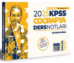 2025 KPSS Coğrafya Video Ders Notları