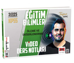 2025 KPSS Eğitim Bilimleri Ölçme ve Değerlendirme Video Ders Notları