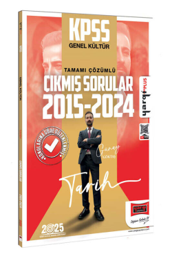 2025 KPSS Genel Kültür 2015-2024 Tarih Konularına Göre Düzenlenmiş Tamamı Çözümlü Çıkmış Sorular