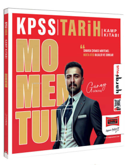 2025 KPSS Genel Kültür Momentum Tarih Kamp Kitabı