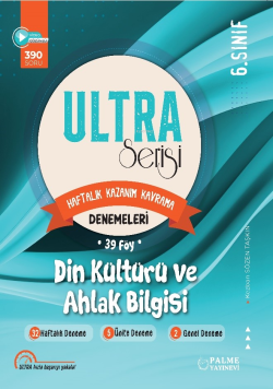 6.Sınıf Ultra Serisi Din Kültürü ve Ahlak Bilgisi Denemeleri 39 Föy - 