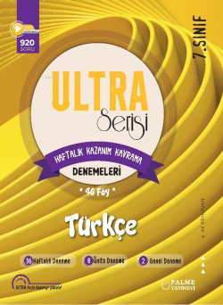 7.Sınıf Ultra Serisi Türkçe Denemeleri 46 Föy - Ali Pehlivan | Yeni ve