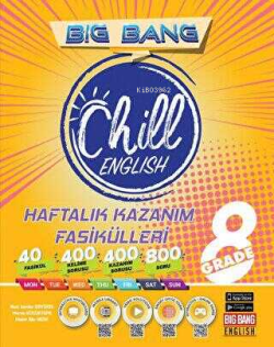 8. Sınıf Big Bang Chill English Haftalık Kazanım Fasikülleri