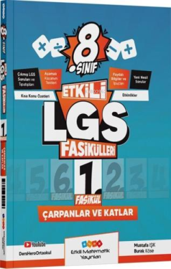 8. Sınıf Etkili LGS Fasikülleri Çarpan ve Katman 1 - Burak Köse | Yeni