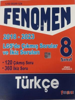 8. Sınıf LGS Türkçe Çıkmış ve İkiz Sorular 2018-2023