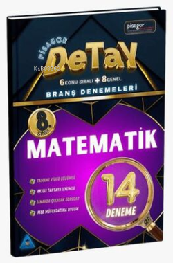 8. Sınıf Pisagor Detay 14`lü Matematik Branş Denemesi