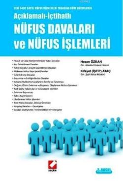 Açıklamalı İçtihatlı Nüfus Davaları ve Nüfus İşlemleri (Ciltli)