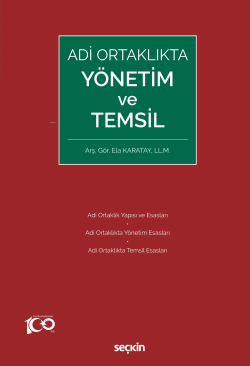 Adi Ortaklıkta Yönetim ve Temsil