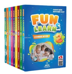 Akın Dil 2. Sınıf İngilizce Fun and Learn 3 lü Set Akın Publishing