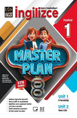 Altın Oran 8.Sınıf İngilizce Master Plan 1.Fasikül - Kolektif | Yeni v