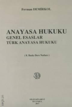 Anayasa Hukuku I - II Ders Notları