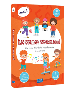 Anetil – İlk Okuma Yazma Seti 10 Kitap Set - Kerem Altındağ | Yeni ve 