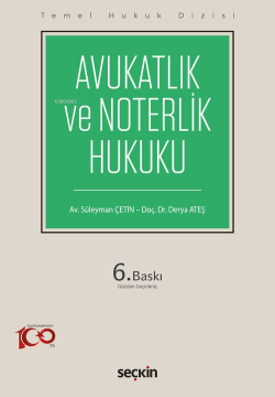 Avukatlık ve Noterlik Hukuku