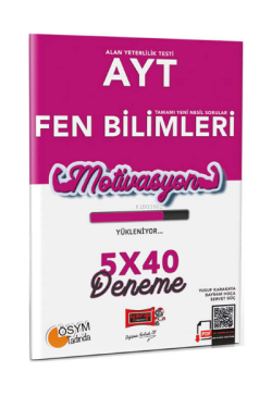 AYT Fen Bilimleri 5x40 Deneme