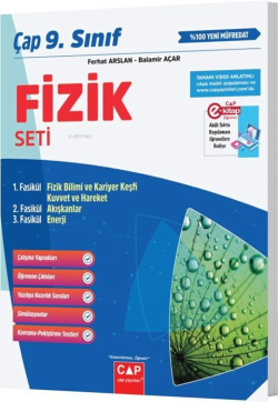 Çap Yayınları 9. Sınıf Anadolu Fizik Seti