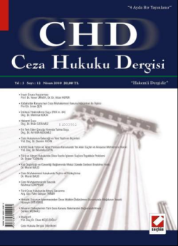 Ceza Hukuku Dergisi – 2014 Yılı Abonelik