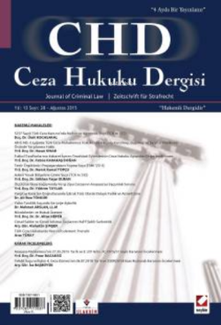 Ceza Hukuku Dergisi – 2016 Yılı Abonelik