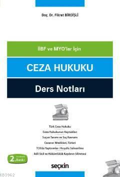 Ceza Hukuku; Ders Notları