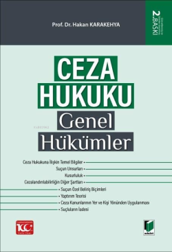 Ceza Hukuku Genel Hükümler