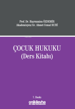 Çocuk Hukuku;Ders Kitabı