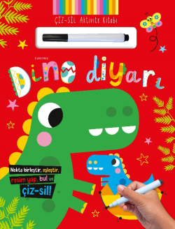 Dino Diyarı;Çiz – Sil Aktivite Kitabı - Kolektif | Yeni ve İkinci El U