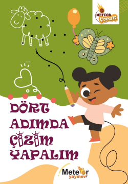 Dört Adımda Çizim Yapalım Boyama Kitabı