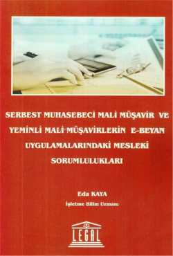 E-Beyan Uygulamalarındaki Mesleki Sorumlulukları