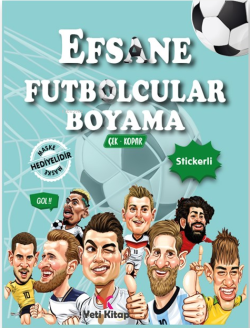 Efsane Futbolcular Boyama Kitabı - Feyyaz Ulaş | Yeni ve İkinci El Ucu