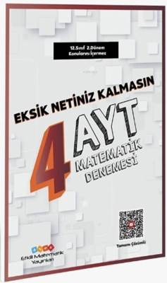 Etkili Matematik Yayınları AYT Matematik 4 Deneme