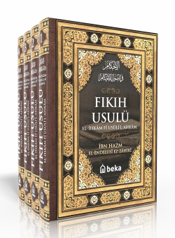 Fıkıh Usulü – El İhkam Fi Usulil Ahkam - 4 Cilt Takım - İbn Hazm El En