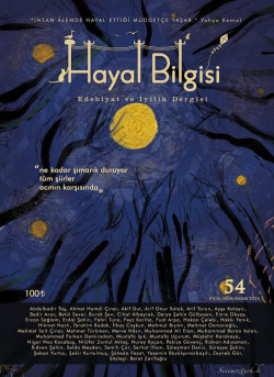 Hayal Bilgisi Edebiyat ve İyilik Dergisi - 14, Sayı: 54