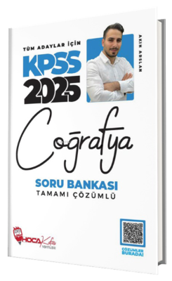 Hoca Kafası 2025 KPSS Coğrafya Soru Bankası Çözümlü