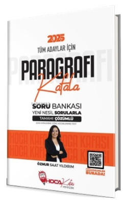 Hoca Kafası 2025 KPSS TYT ALES DGS Paragrafı Kafala Soru Bankası Çözümlü - Öznur Saat Yıldırım Hoca Kafası Yayınları