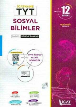 İcat Yayınları TYT 12 Fasikül Sosyal Bilimler Deneme Bankası - Kolekti