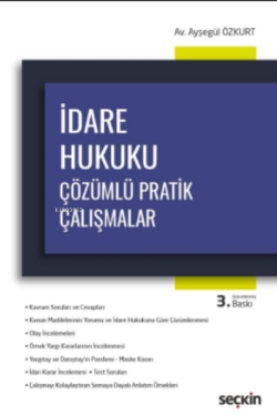 İdare Hukuku Çözümlü Pratik Çalışmalar