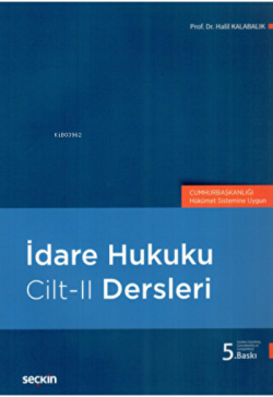 İdare Hukuku Dersleri Cilt-II