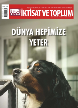 İktisat ve Toplum Dergisi 166 Sayı Dünya Hepimize Yeter