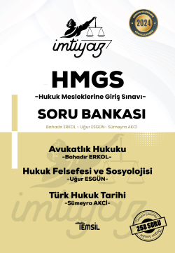 İmtiyaz  Hmgs   Avukatlık Hukuku Hukuk Felsefesi Ve Sosyolojisi Türk Hukuk Tarihi  Soru Bankası